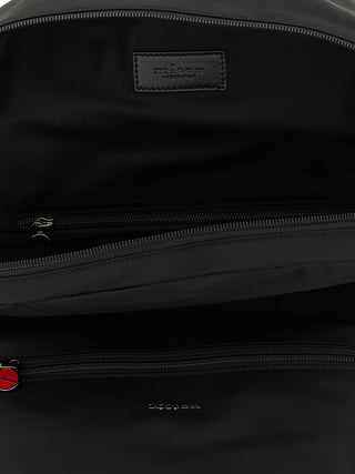 Kiton Black Polyamide Backpack