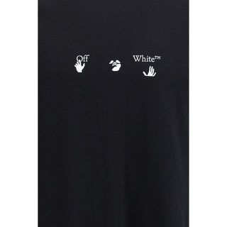 Off-White Black Cotton T-Shirt
