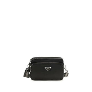 Prada Black Recycled Polyamide Shoulder Bag