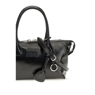 Miu Miu Black Calf Leather Handbag