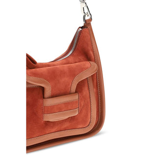 Pierre Hardy Brown Calf Leather Shoulder Bag