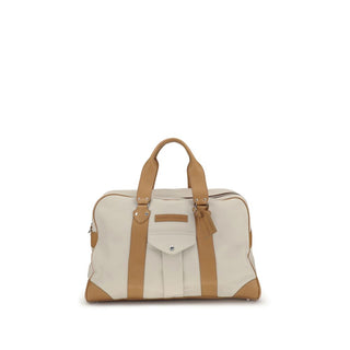 Brunello Cucinelli Beige Calf Leather Luggage And Travel