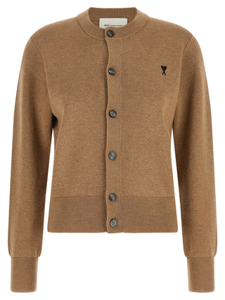 Ami Paris Ami de Coeur Wool Cardigan