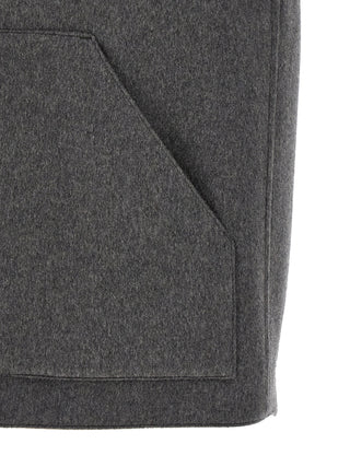Lardini Gray Virgin Wool Sleeveless Jacket