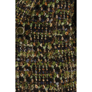 Saint Laurent Multicolor Wool Full-Length Jacket