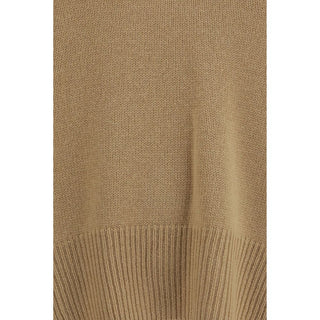Allude Beige Cashmere Sweatshirt