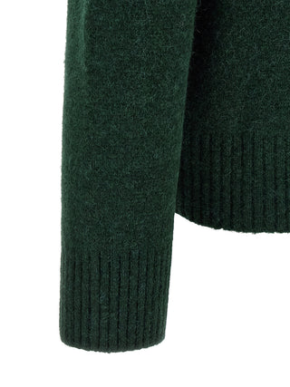 Ami Paris Ami de Coeur Alpaca-Blend Crewneck Sweater