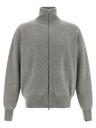 Extreme Cashmere Gray Cashmere Cardigan