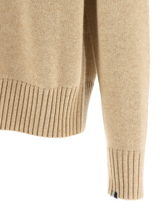 Extreme Cashmere Beige Cashmere Cardigan