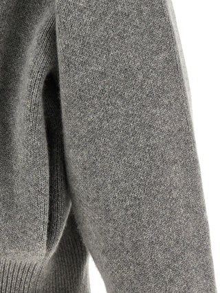 Extreme Cashmere Gray Cashmere Cardigan