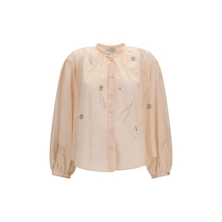 Forte Forte Fleurs d'Orient Embroidered Voile Shirt