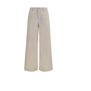Weekend Max Mara Bull Denim Wide-Leg Trousers