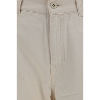 Weekend Max Mara Bull Denim Wide-Leg Trousers