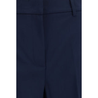 Weekend Max Mara Stretch Wool Palazzo Trousers