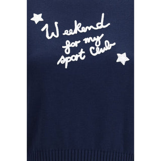 Weekend Max Mara Embroidered Cotton Sweater