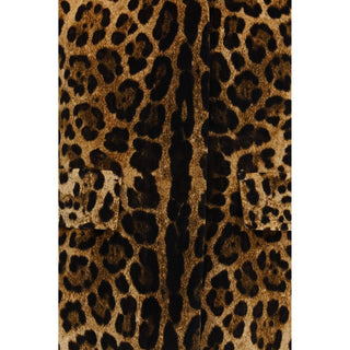Max Mara Studio Printed Velvet Boxy Jacket