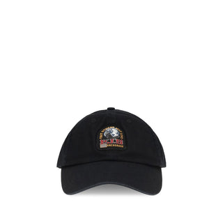 Parajumpers Black Cotton Cap (Baseball Hat)