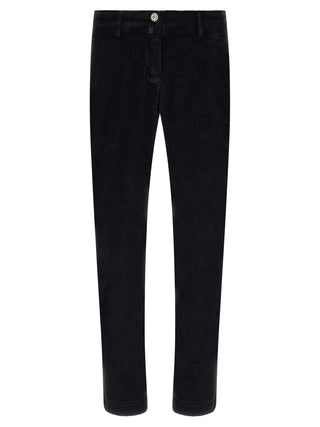Jacob Cohen Black Cotton Chino Pants