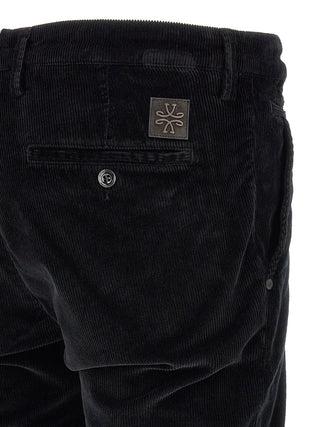 Jacob Cohen Black Cotton Chino Pants