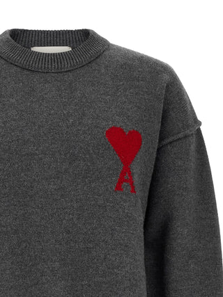 Ami Paris Ami de Coeur Crewneck Sweater