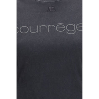 Courrèges Double Sleeves Logo T-Shirt