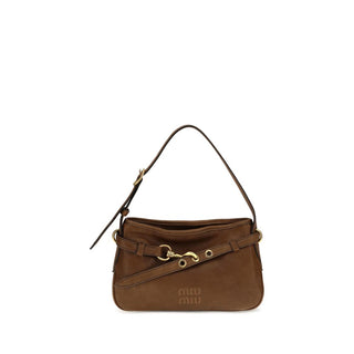 Miu Miu Aventure Nappa Leather Shoulder Bag