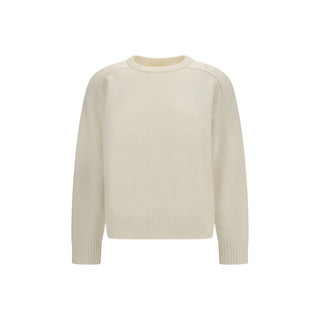 Loulou De Saison White Wool Sweatshirt