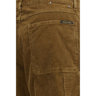 Golden Goose Brown Cotton Cargo Pants