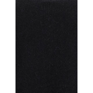 Rick Owens Black Alpaca Vicugna Pacos Sweatshirt