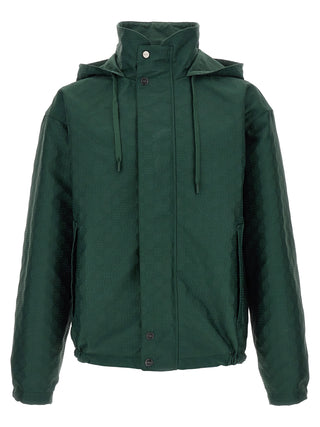 Gucci Bicolor Cotton Shell Jacket