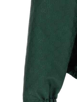 Gucci Bicolor Cotton Shell Jacket