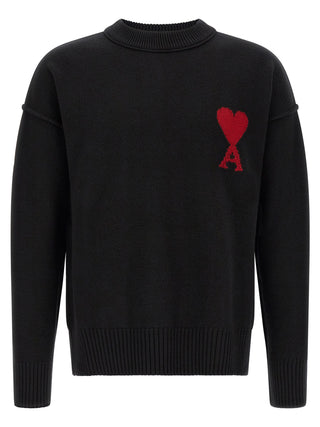 Ami Paris Ami de Coeur Wool Cardigan