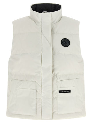Canada Goose White Polyester Sleeveless Jacket
