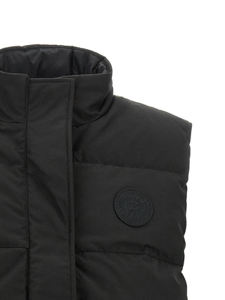 Canada Goose Black Polyester Sleeveless Jacket