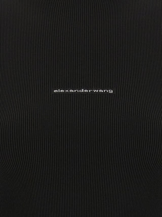 Alexander Wang Black Polyamide Cardigan