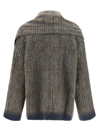 Brunello Cucinelli Gray Wool Cardigan