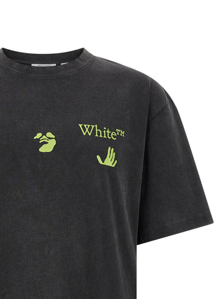 Off-White Black Cotton T-Shirt