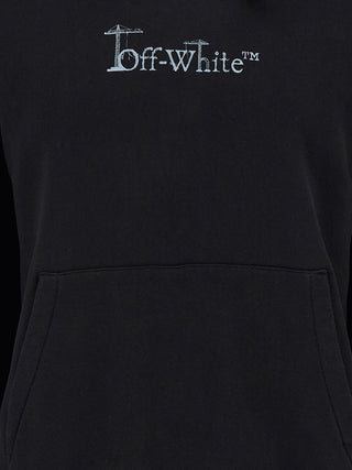 Off-White Black Cotton Sweatshirt