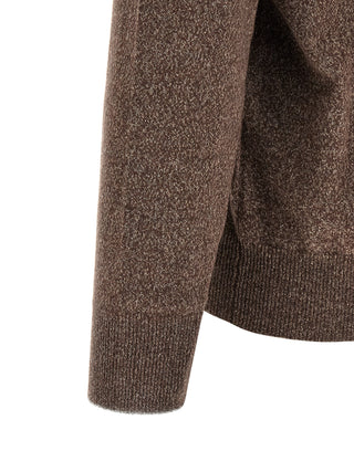 Brunello Cucinelli Brown Cashmere Cardigan