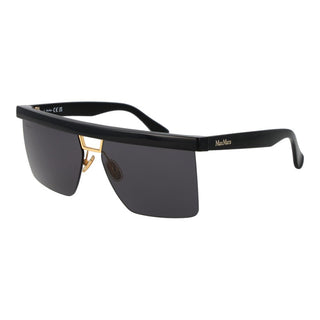 Max Mara Rectangular Stainless Steel Sunglasses