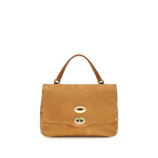 Zanellato Beige Suede Leather Shoulder Bag