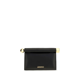 Jacquemus Le Rond Carré Leather Shoulder Bag