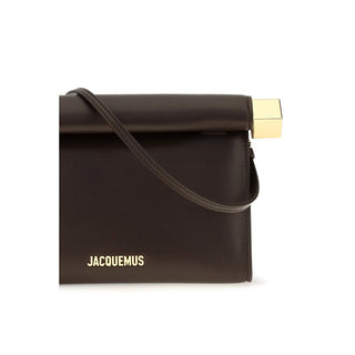 Jacquemus Le Rond Carré Leather Shoulder Bag