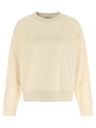 Moncler Beige Cotton Sweatshirt