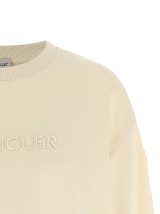 Moncler Beige Cotton Sweatshirt