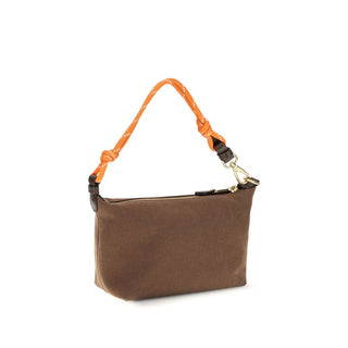 Miu Miu Logo-Embossed Cotton Shoulder Bag