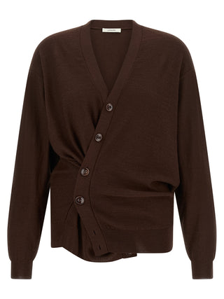 Lemaire Asymmetric Wrap Cardigan