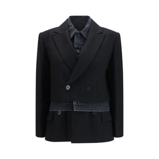 Sacai Wool Flannel x Denim Jacket