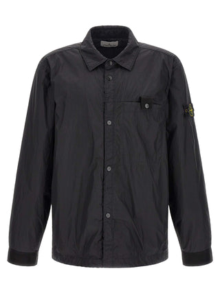 Stone Island Black Polyamide Shell Jacket