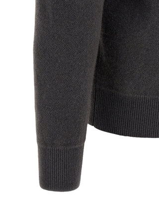 Lemaire Gray Cashmere Cardigan